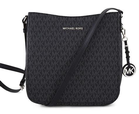 michael kors jet set black|michael kors jet set messenger.